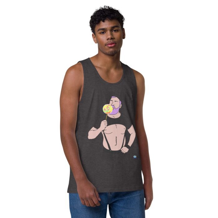 Men’s premium tank top - Disney Sucker - Image 18