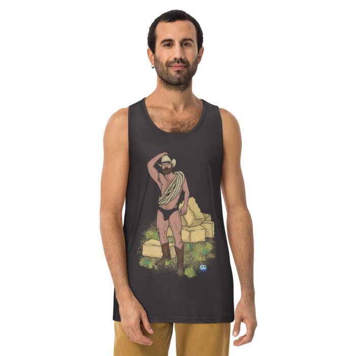 Men’s premium tank top - Hay Dude! - Image 10