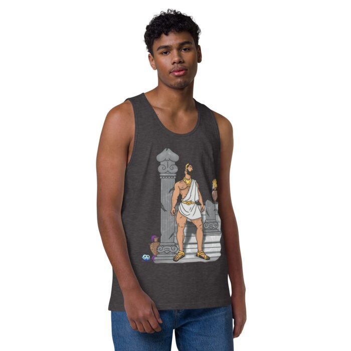 Men’s premium tank top - Hunkules - Image 17