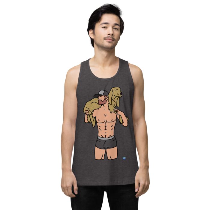 Men’s premium tank top - Man's Best Friend - Image 21