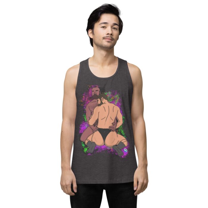 Men’s premium tank top - Mesh - Image 22