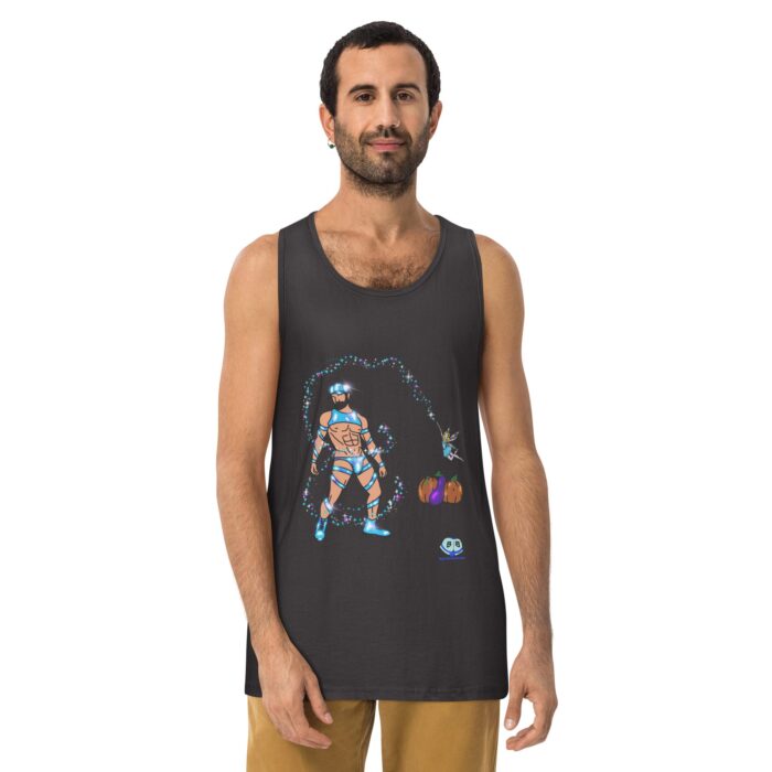 Men’s premium tank top - Midnight - Image 10