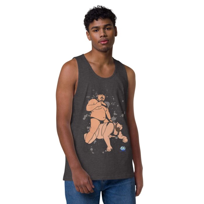Men’s premium tank top - Ride 'Em - Image 18