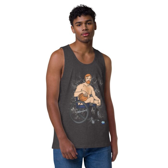 Men’s premium tank top - Rolling Heat - Image 17