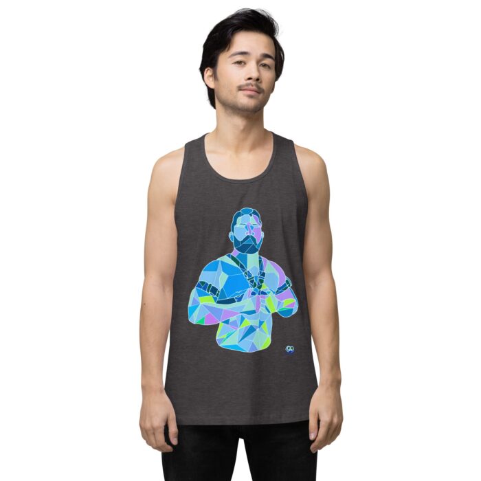 Men’s premium tank top - Shattered - Image 21