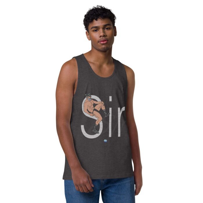 Men’s premium tank top - Sir - Image 18