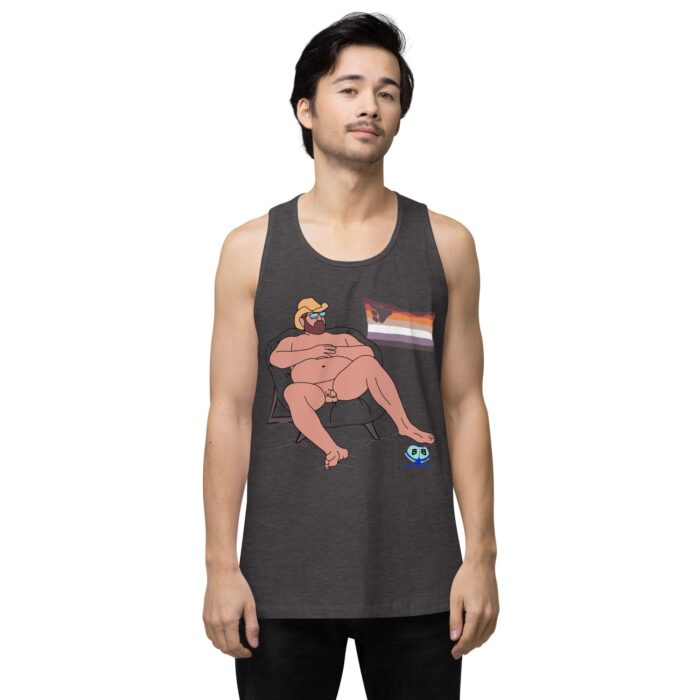 Men’s premium tank top - Beach Day - Image 16