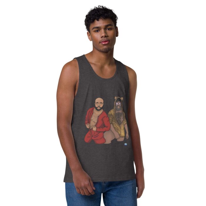 Men’s premium tank top - Sleepover - Image 17
