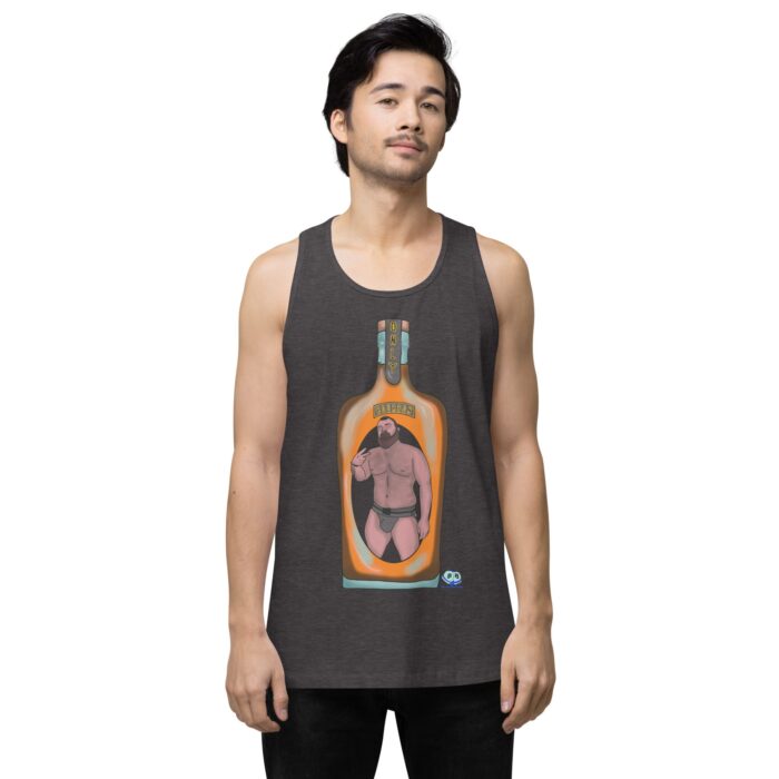 Men’s premium tank top - Two Fingers - Image 21