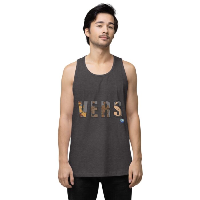 Men’s premium tank top - VERS Cutout - Image 22