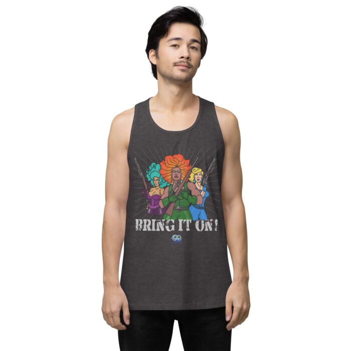 Men’s premium tank top - War on Drag - Image 21