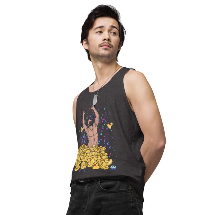 Men’s premium tank top - Cruising for Ducks - Image 25