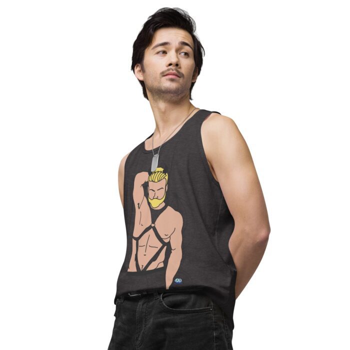Men’s premium tank top - Devil - Image 24