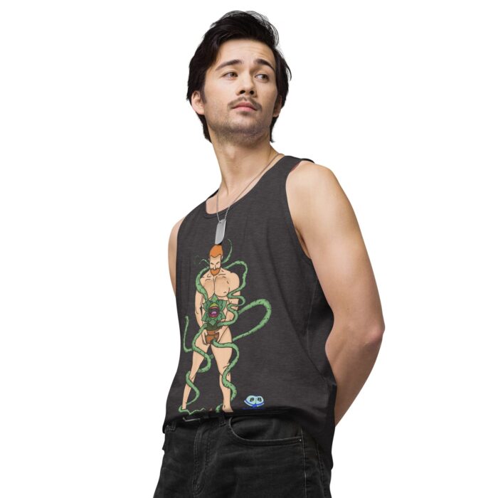 Men’s premium tank top - Feed Me - Image 25