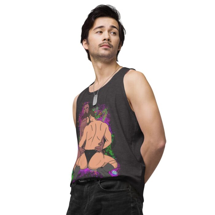 Men’s premium tank top - Mesh - Image 25