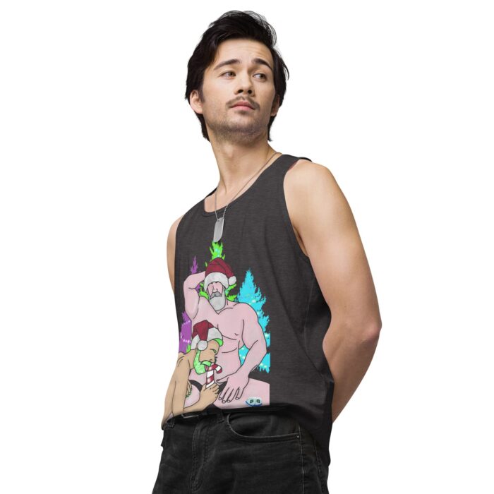 Men’s premium tank top - Peppermint Stick - Image 24