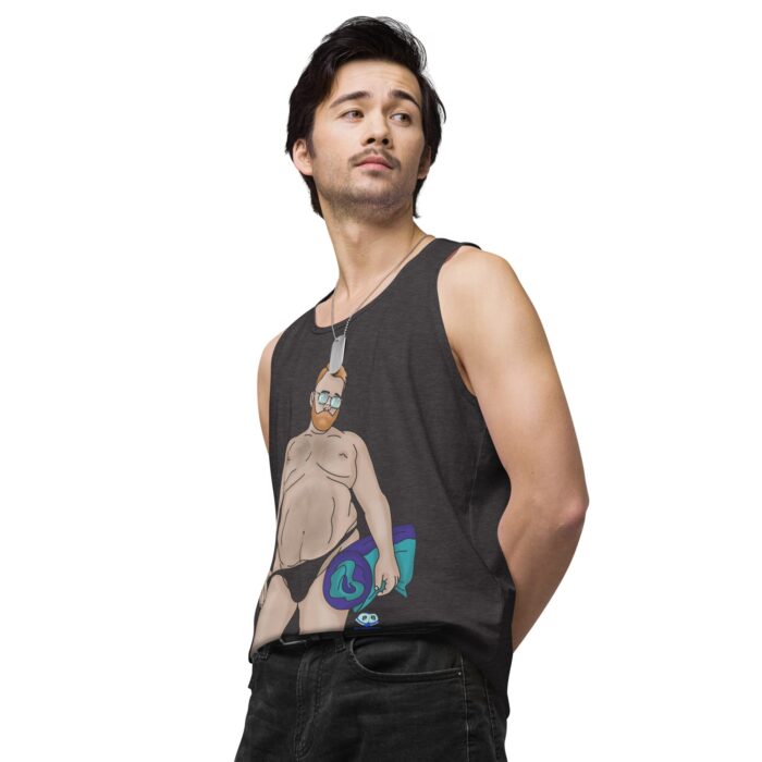 Men’s premium tank top - Ready for the Pool - Image 25