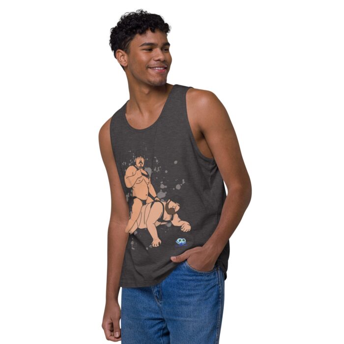 Men’s premium tank top - Ride 'Em - Image 20