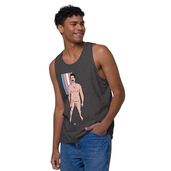 Men’s premium tank top - Scars - Image 20