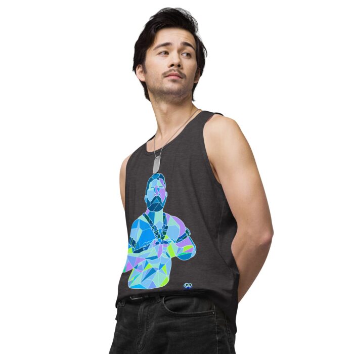 Men’s premium tank top - Shattered - Image 24