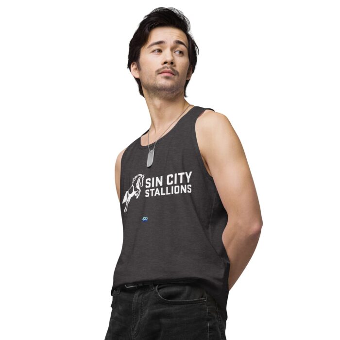 Men’s premium tank top - Sin City Stallions - Image 25