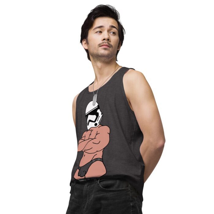 Men’s premium tank top - Super Trooper - Image 24