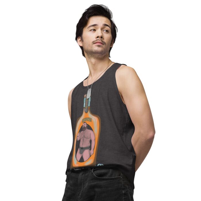 Men’s premium tank top - Two Fingers - Image 24