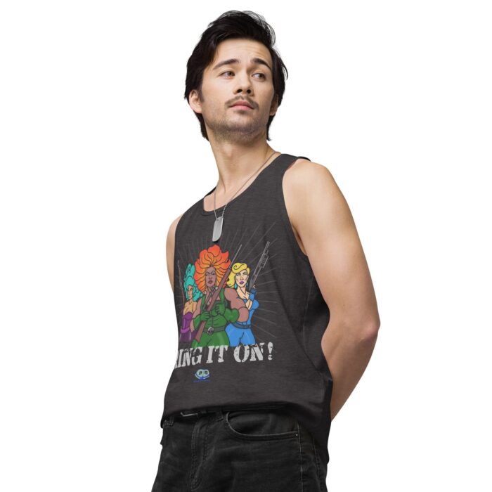 Men’s premium tank top - War on Drag - Image 24