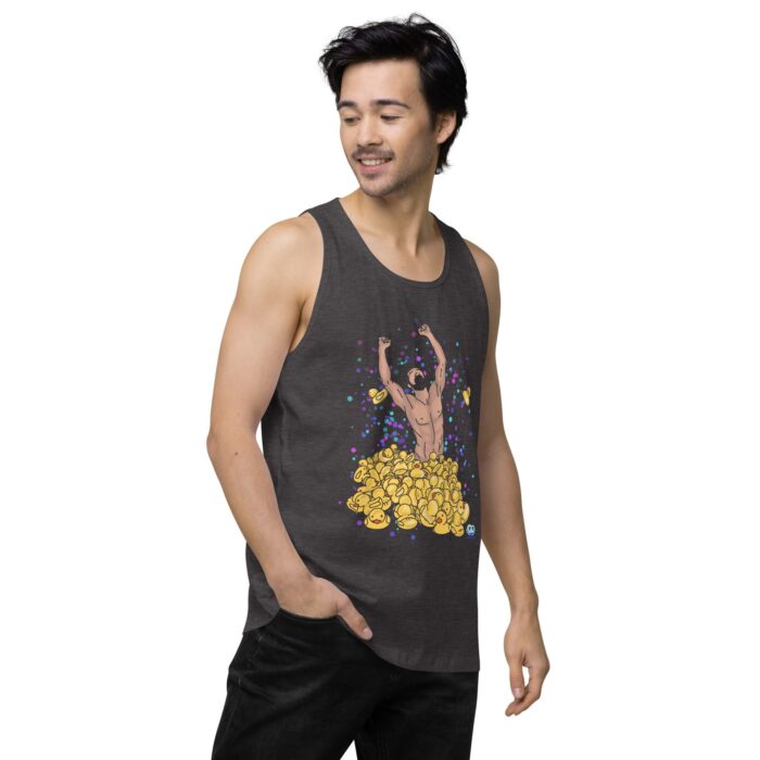 Men’s premium tank top - Cruising for Ducks - Image 24
