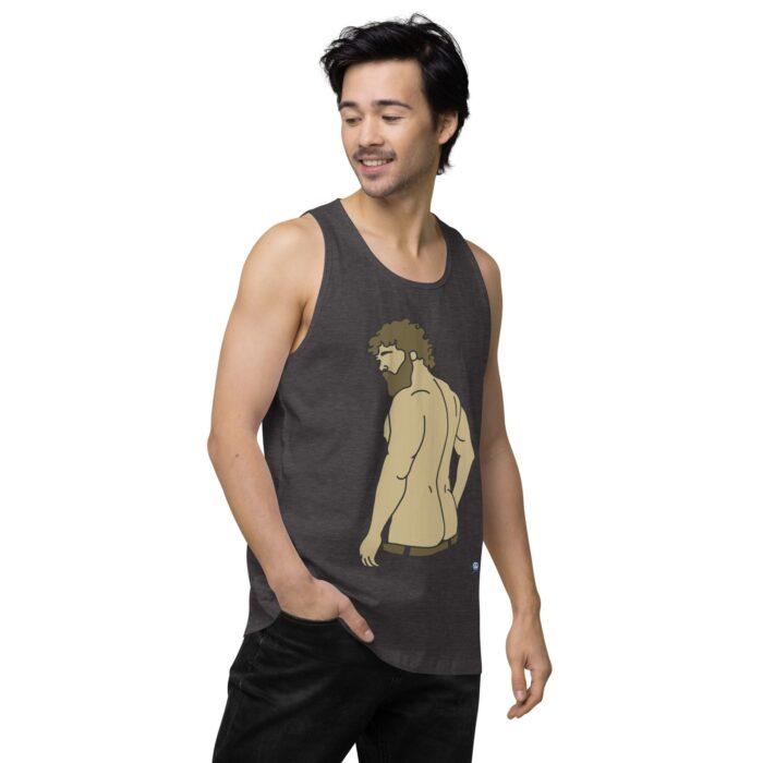 Men’s premium tank top - Curly Hair and All that Ass - Image 24