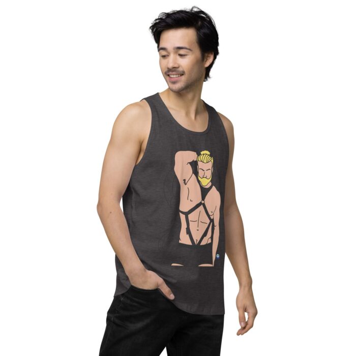 Men’s premium tank top - Devil - Image 23