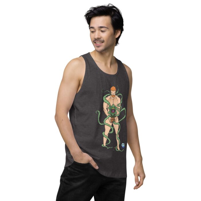Men’s premium tank top - Feed Me - Image 24