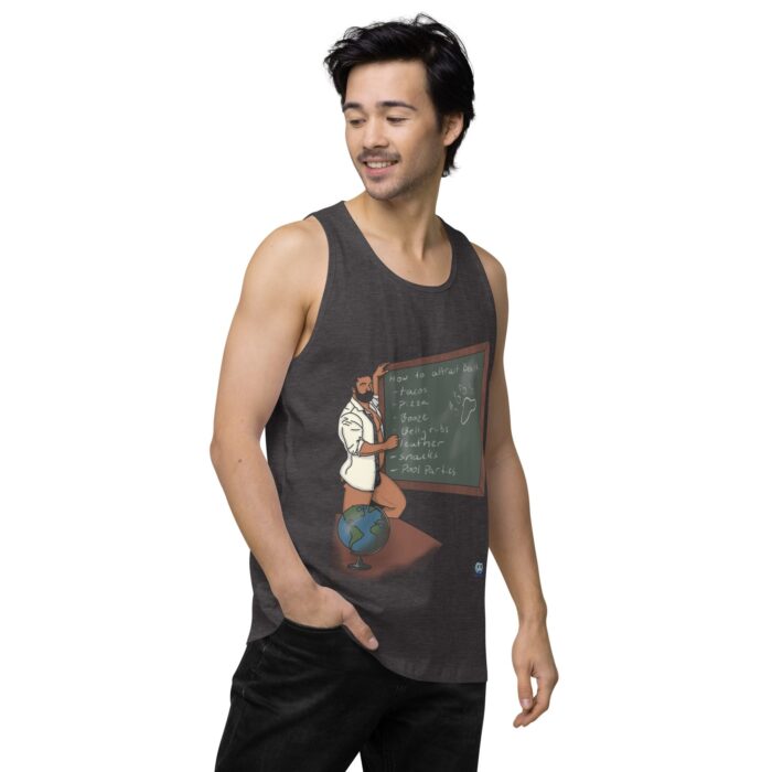 Men’s premium tank top - How To Attract A Bear - Image 24