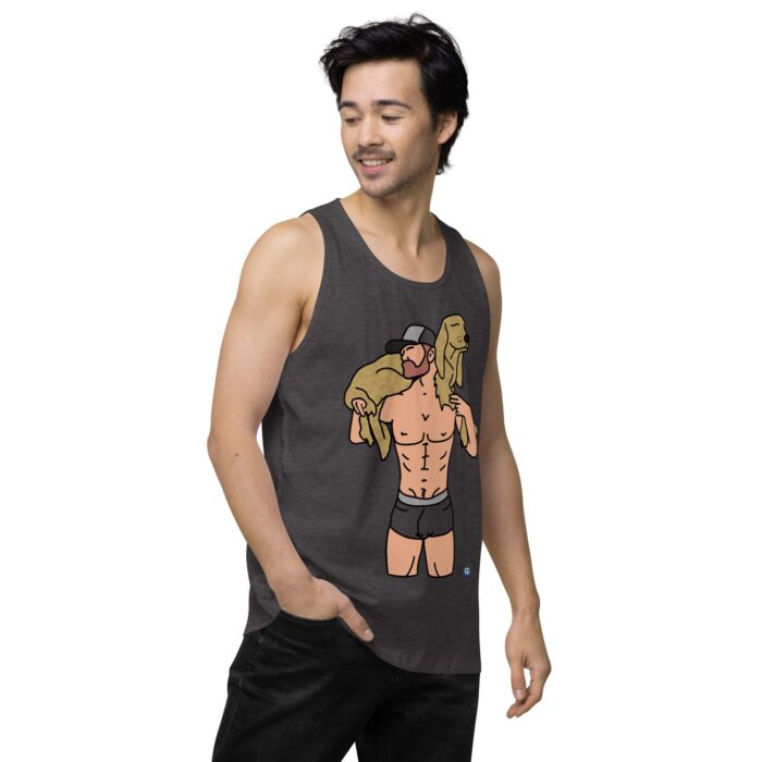 Men’s premium tank top - Man's Best Friend - Image 23