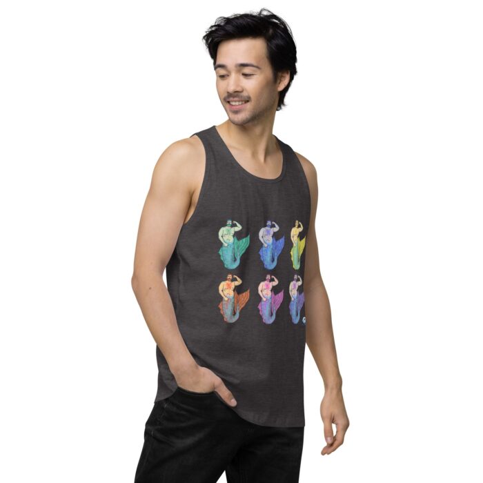 Men’s premium tank top - MerCub Multi - Image 23