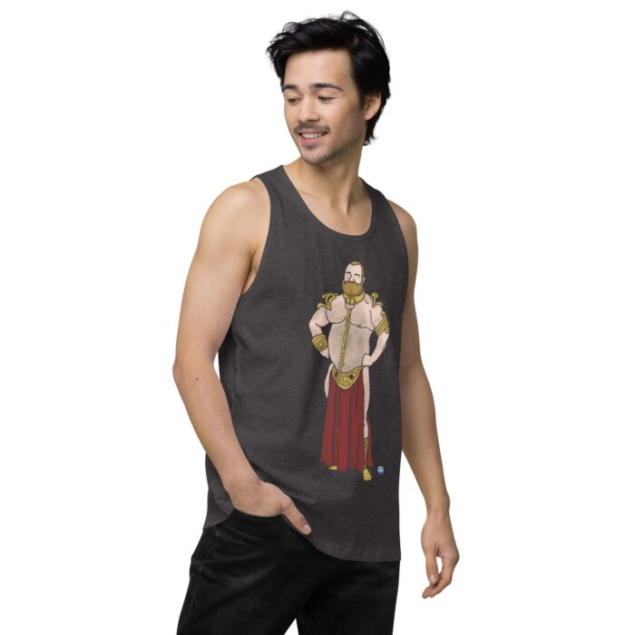 Men’s premium tank top - Prince Slaya - Image 13