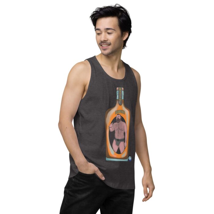 Men’s premium tank top - Two Fingers - Image 23