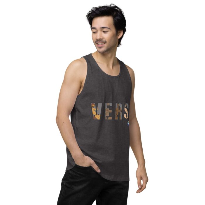Men’s premium tank top - VERS Cutout - Image 24