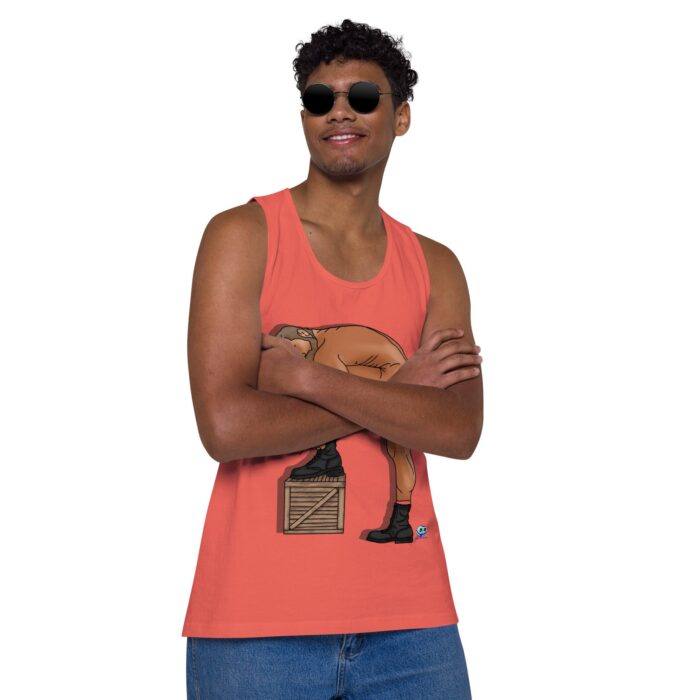 Men’s premium tank top - Crated - Image 26