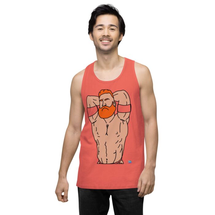 Men’s premium tank top - Ginger Pits - Image 37
