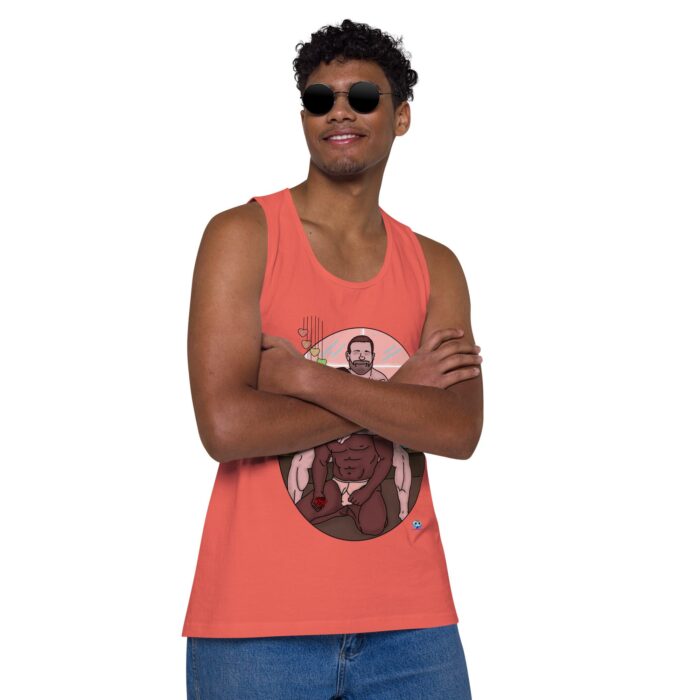 Men’s premium tank top - Guns & Roses - Image 22