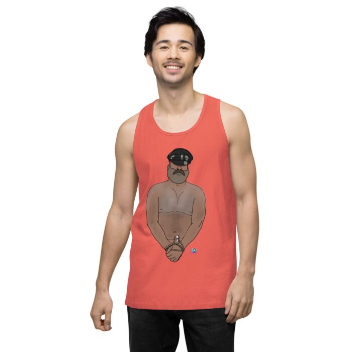 Men’s premium tank top - Hairy Daddy - Image 37