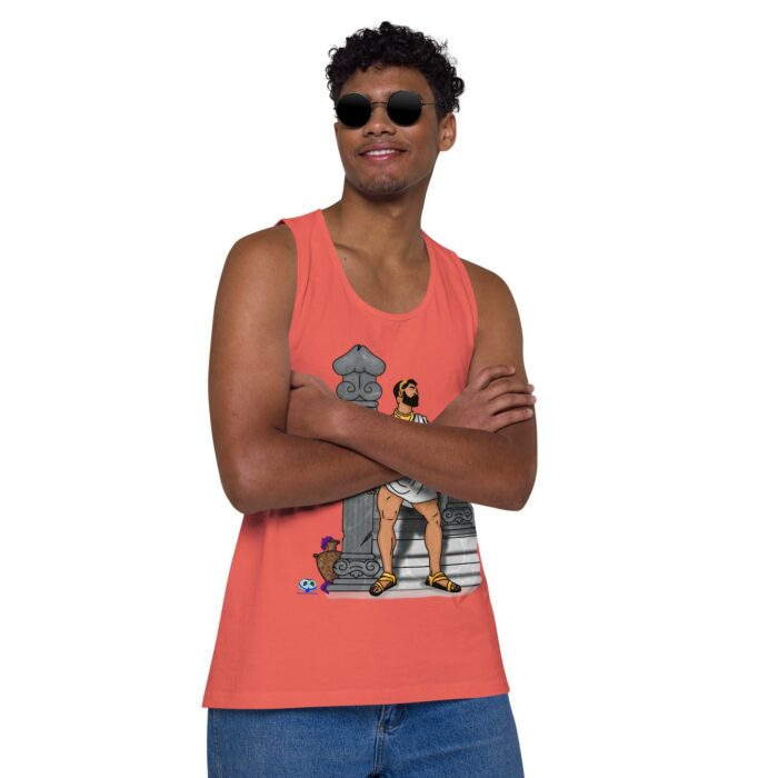Men’s premium tank top - Hunkules - Image 30