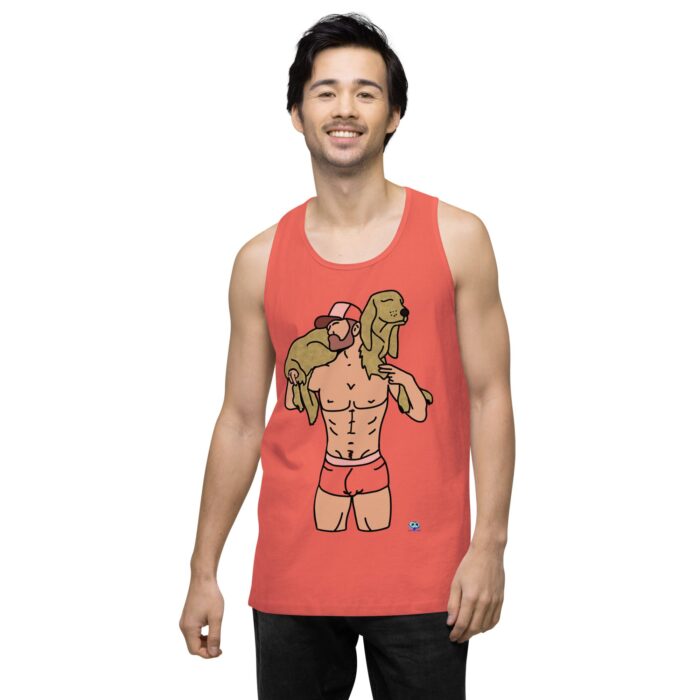 Men’s premium tank top - Man's Best Friend - Image 37