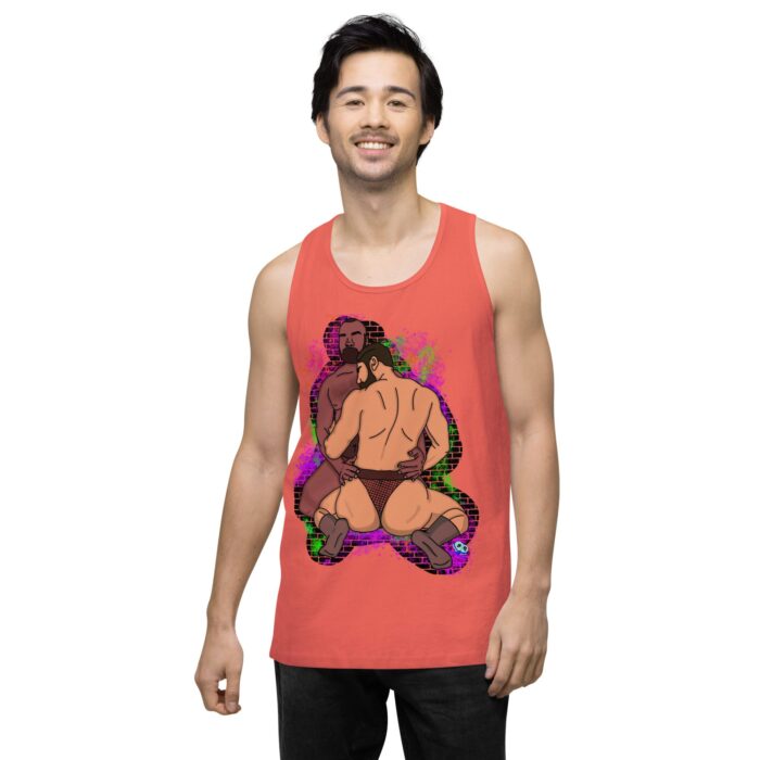 Men’s premium tank top - Mesh - Image 38