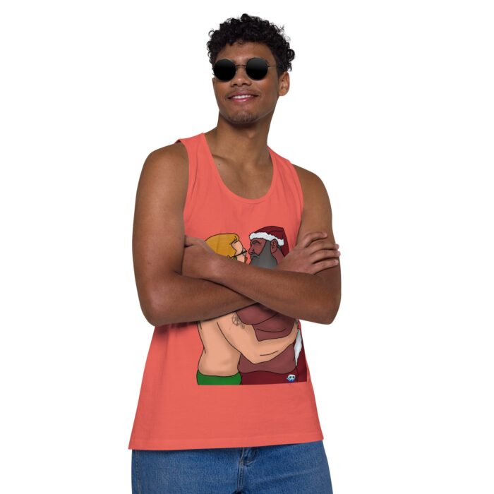 Men’s premium tank top - Mr & Mr Clause - Image 30