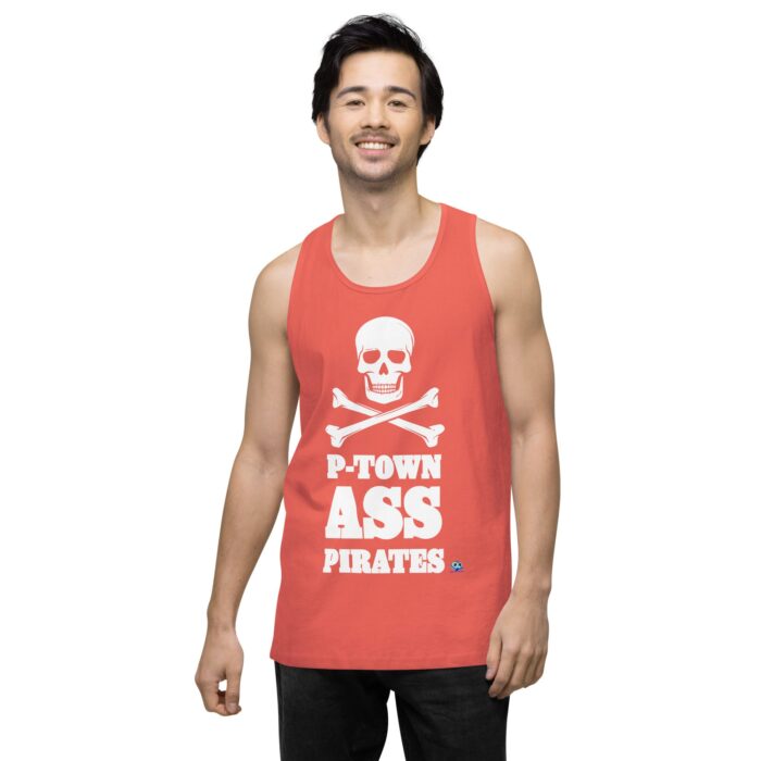 Men’s premium tank top - P-Town Ass Pirates - Image 37