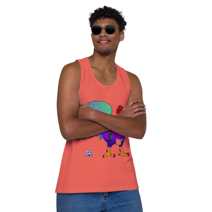 Men’s premium tank top - Pecker - Image 31