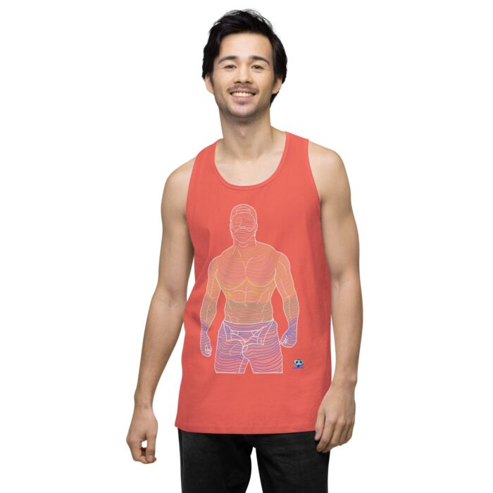 Men’s premium tank top - Ripples - Image 38