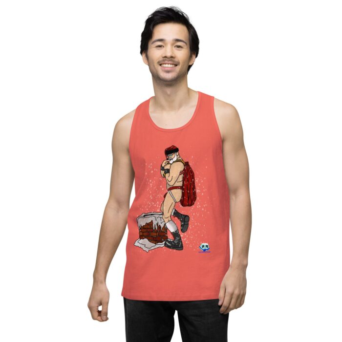 Men’s premium tank top - Santa's Sack - Image 38